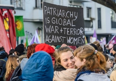 www.URBORN.de - Patriarchy is global war + terror against women